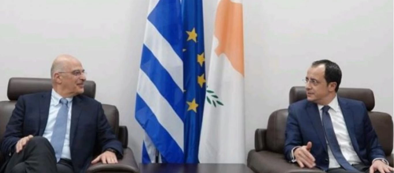 Συνάντηση Δένδια -Χριστοδουλίδη: «Έχουμε κοινούς στόχους και κοινές προσεγγίσεις»